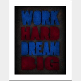 Work hard Posters and Art